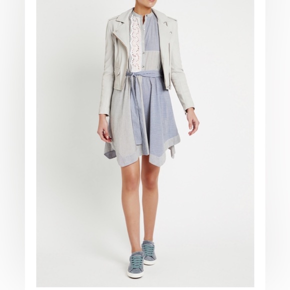 Rebecca Taylor Dresses & Skirts - Rebecca Taylor Mixed Stripe and Eyelet Dress NWOT size XS